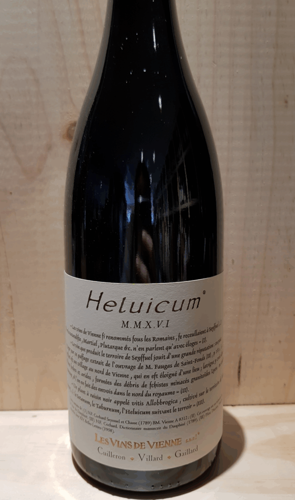 Heluicum 2016 Les vins de Vienne