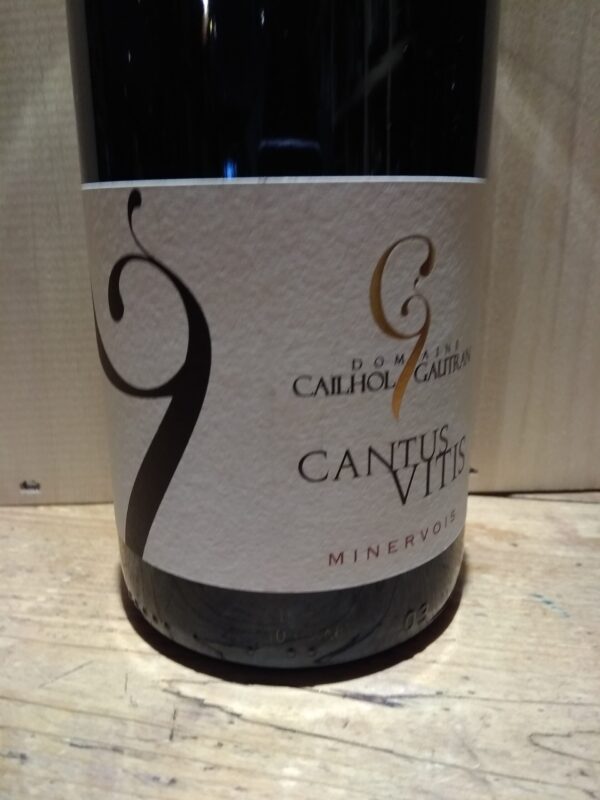Minervois Cantus Vitis 2017 Cailhol Gautran