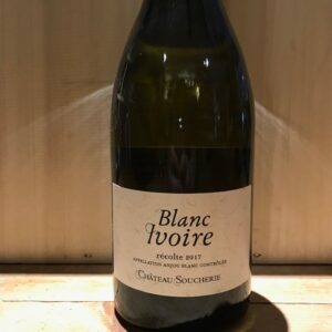 Anjou Blanc "Blanc d'ivoire" 2017 Château la soucherie