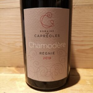 régnié chamodère domaine les capréoles 2018