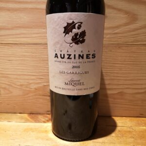 corbières les garrigues 2016 laurent miquel château auzines