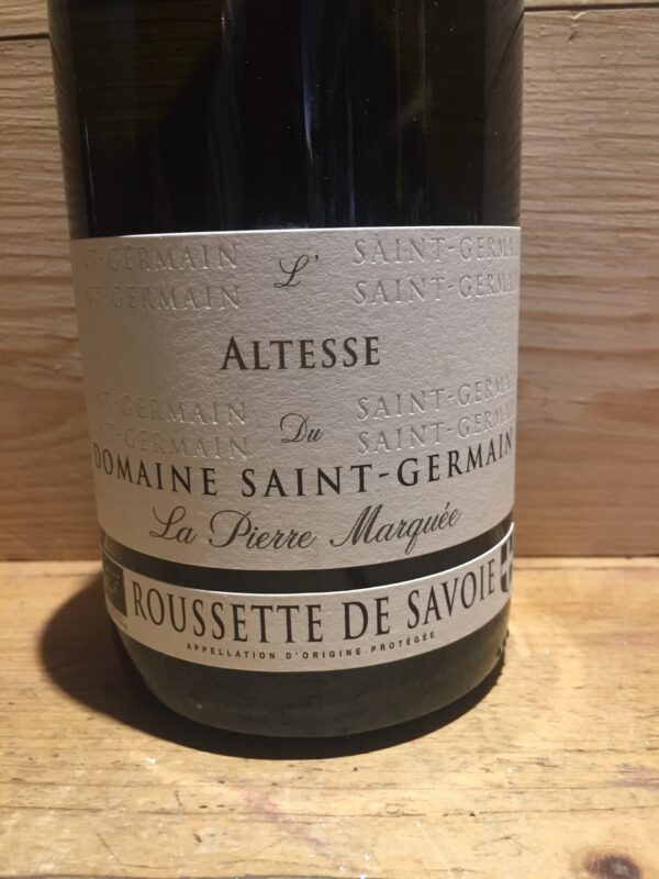 Vin Blanc Savoie Roussette de Savoie L'Altesse Domaine Saint Germain 2019