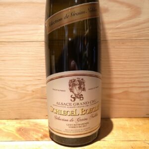 alsace grand cru vorbourg sélection de grains nobles 2017 schlegel boeglin