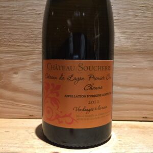 coteaux du layon premier cru chaume 2011 château soucherie