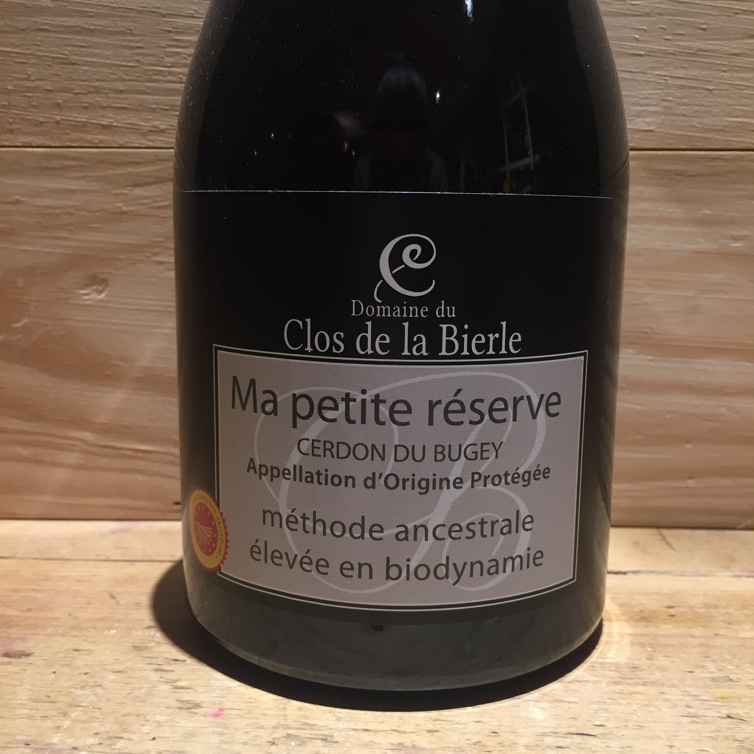 Bulles Savoie Cerdon du Bugey Ma Petite Réserve Domaine du Clos de la Bierle BIO