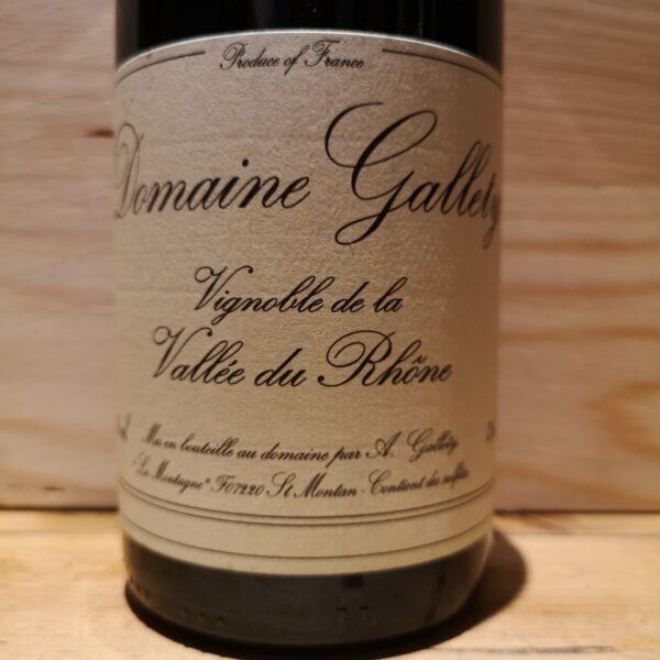 Côtes du vivarais domaine gallety 2017