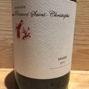 Vin Rouge Savoie Mondeuse Domaine Prieuré Saint Christophe Giachino 2016
