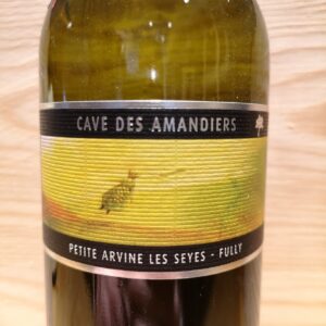 Petite Arvine Fully les Seyes Cave des Amandiers 2018