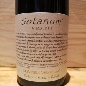Sotanum Vin de vienne 2017