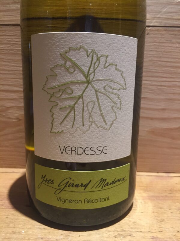 Vin Blanc Savoie Verdesse Yves Girard Madoux 2018