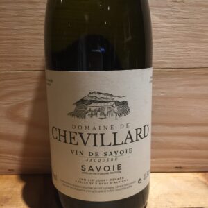 Vin Blanc Savoie Jacquère Domaine de Chevillard 2016
