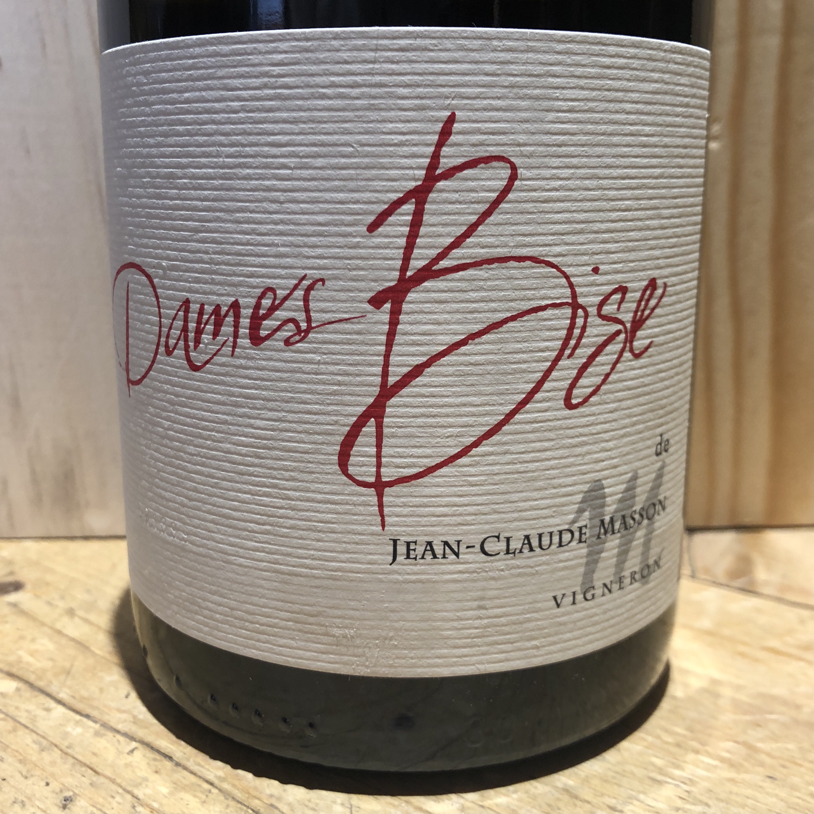 Vin Rouge Savoie Apremont Dames Bise Jean Claude Masson 2013 75 cl