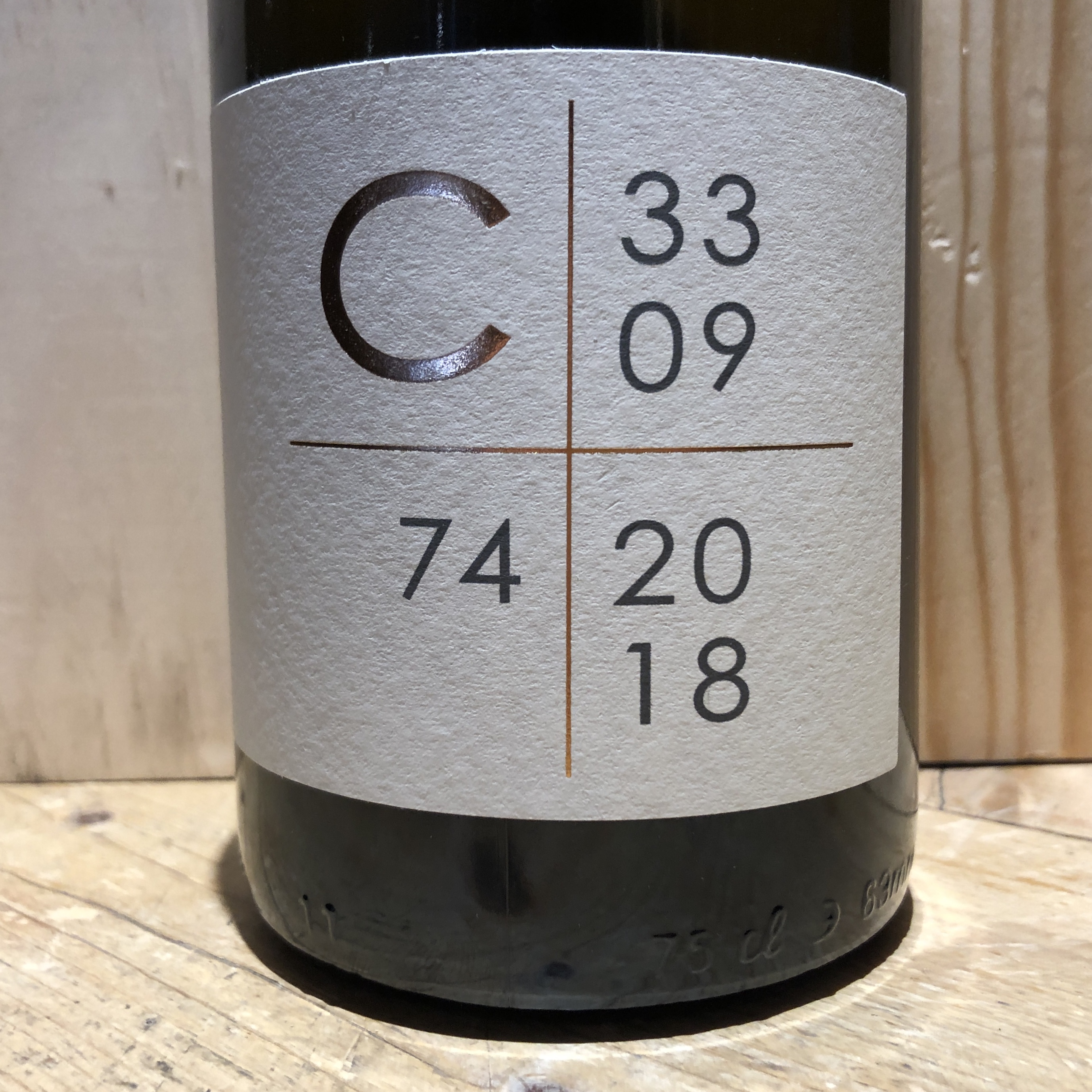 Vin Blanc Savoie Chasselas Sous Voile, Dominique Lucas 2018 75 cl