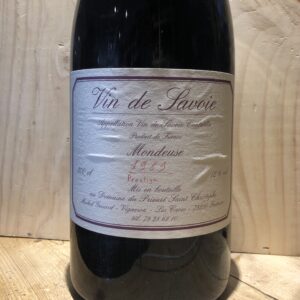 Mondeuse Prestige Domaine Prieuré Saint Christophe Jeroboam 1989