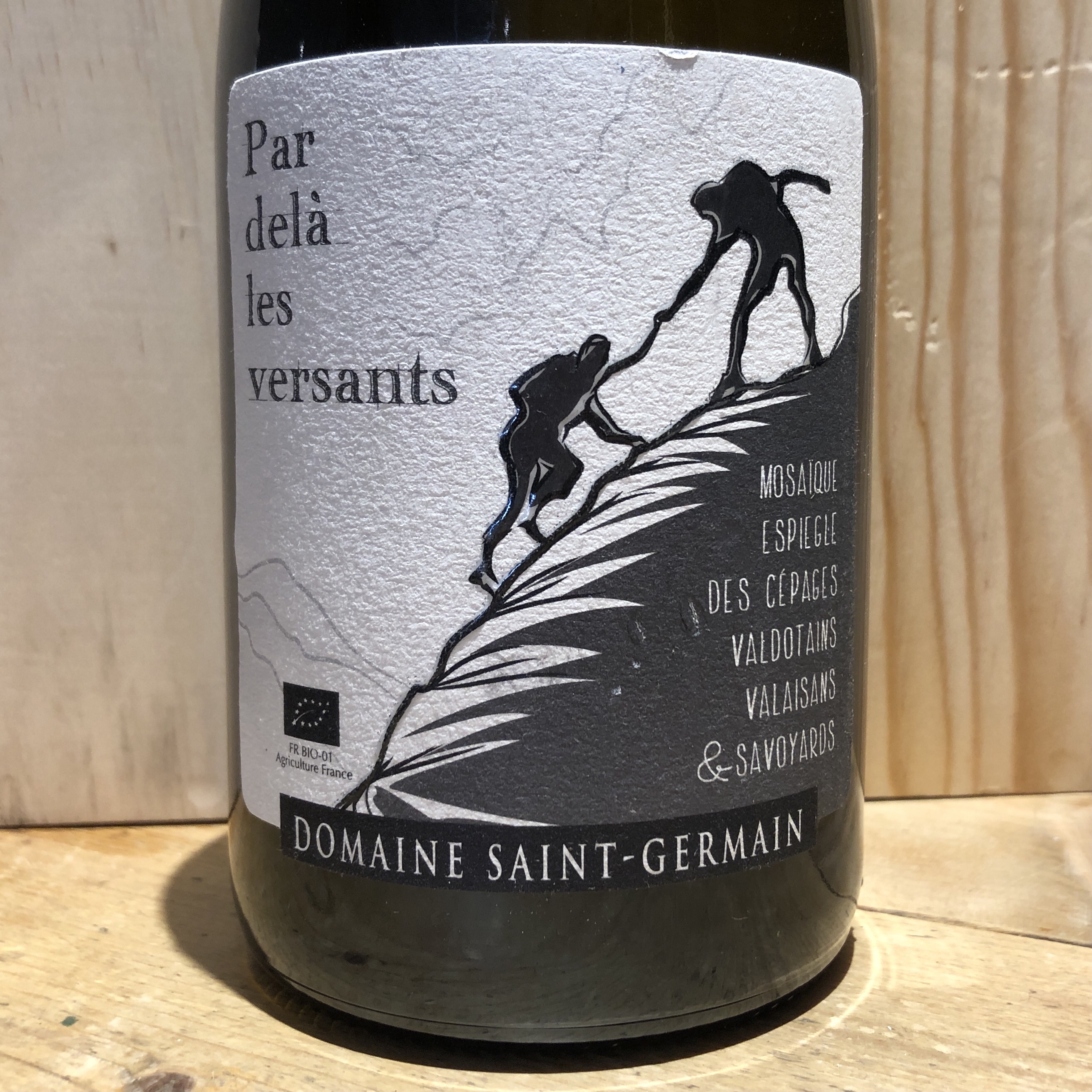 Vin Blanc Savoie Par delà les versants-Domaine Saint Germain 2017 75 cl