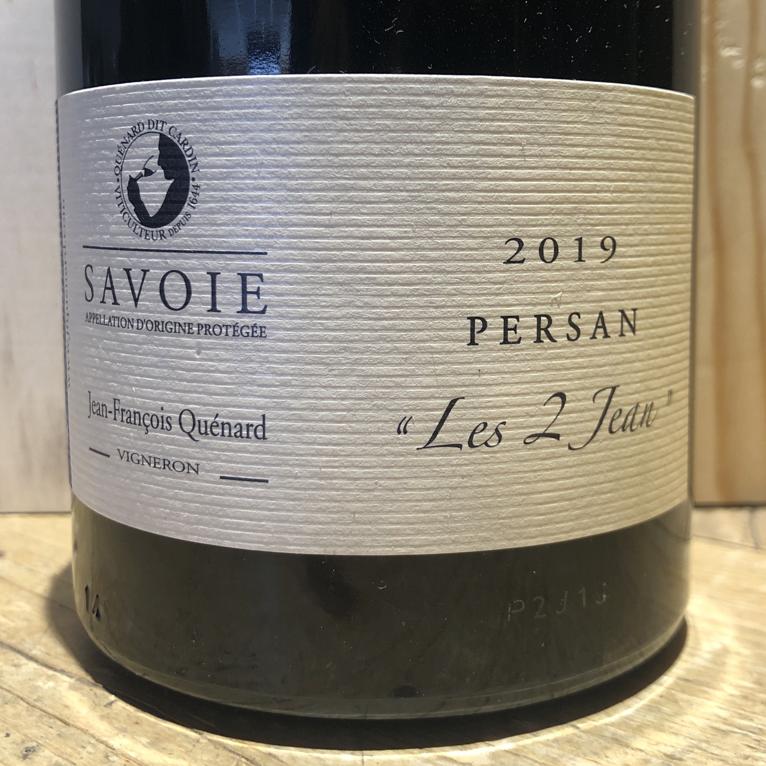 Vin Rouge Persan les 2 Jean Jean François Quenard 2019