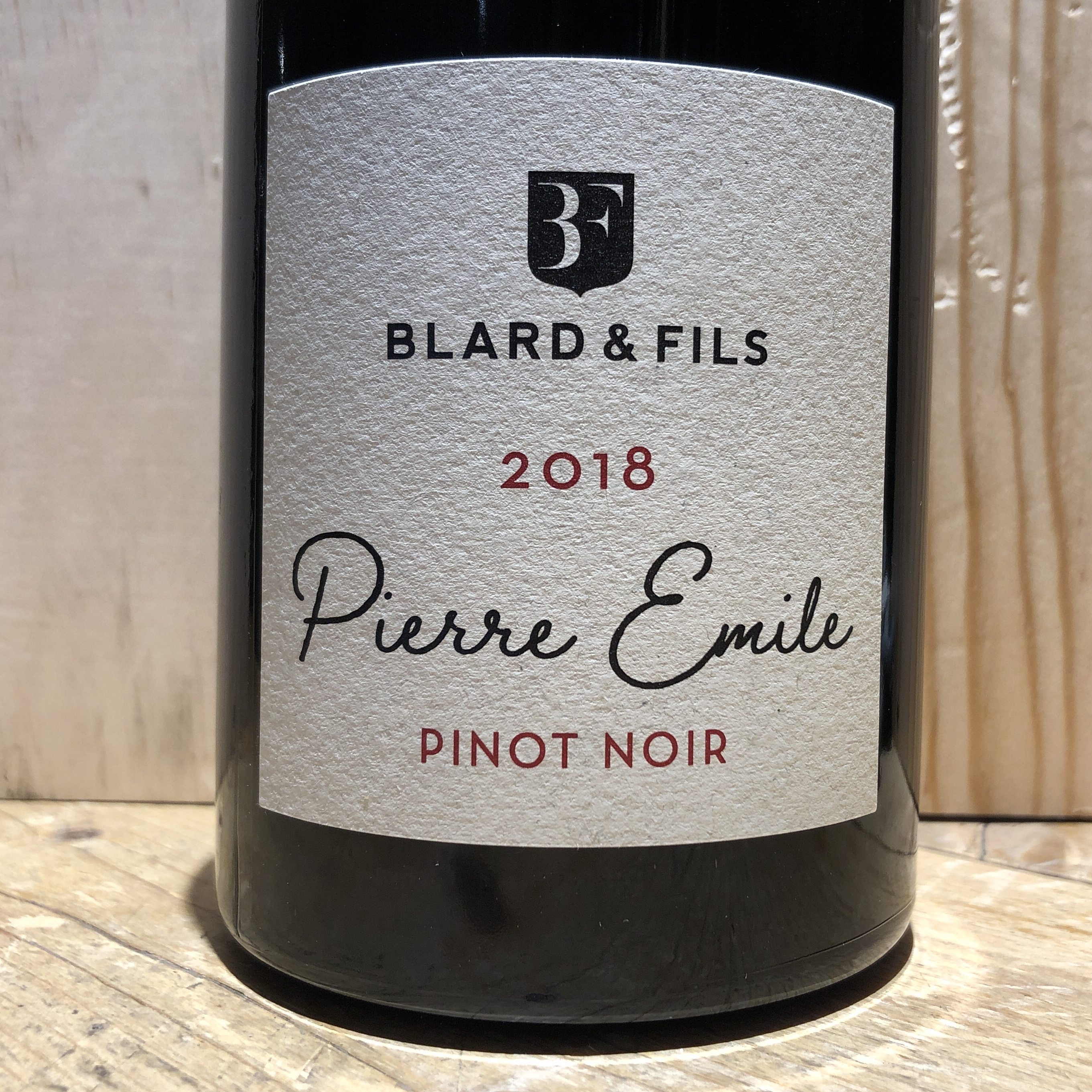 Vin Rouge Savoie Pierre Emile Blard et Fils Pinot Noir 2018 75 cl