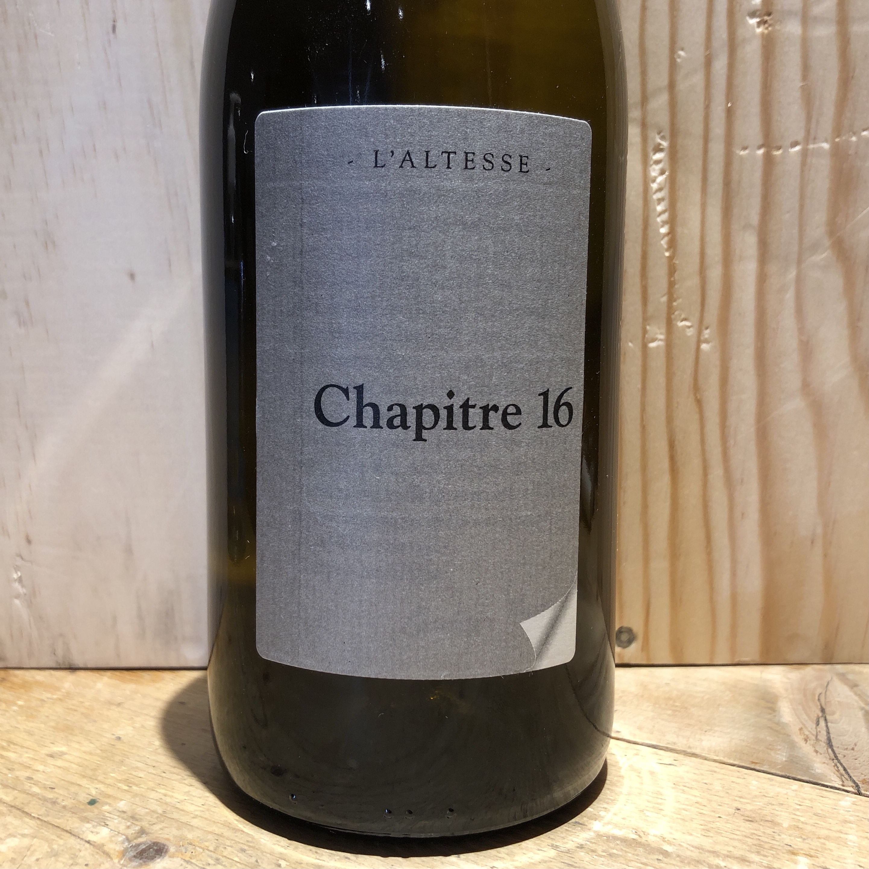 Blanc Savoie Roussette de Savoie Chapitre 16 Château de Lucey 2016 75 cl