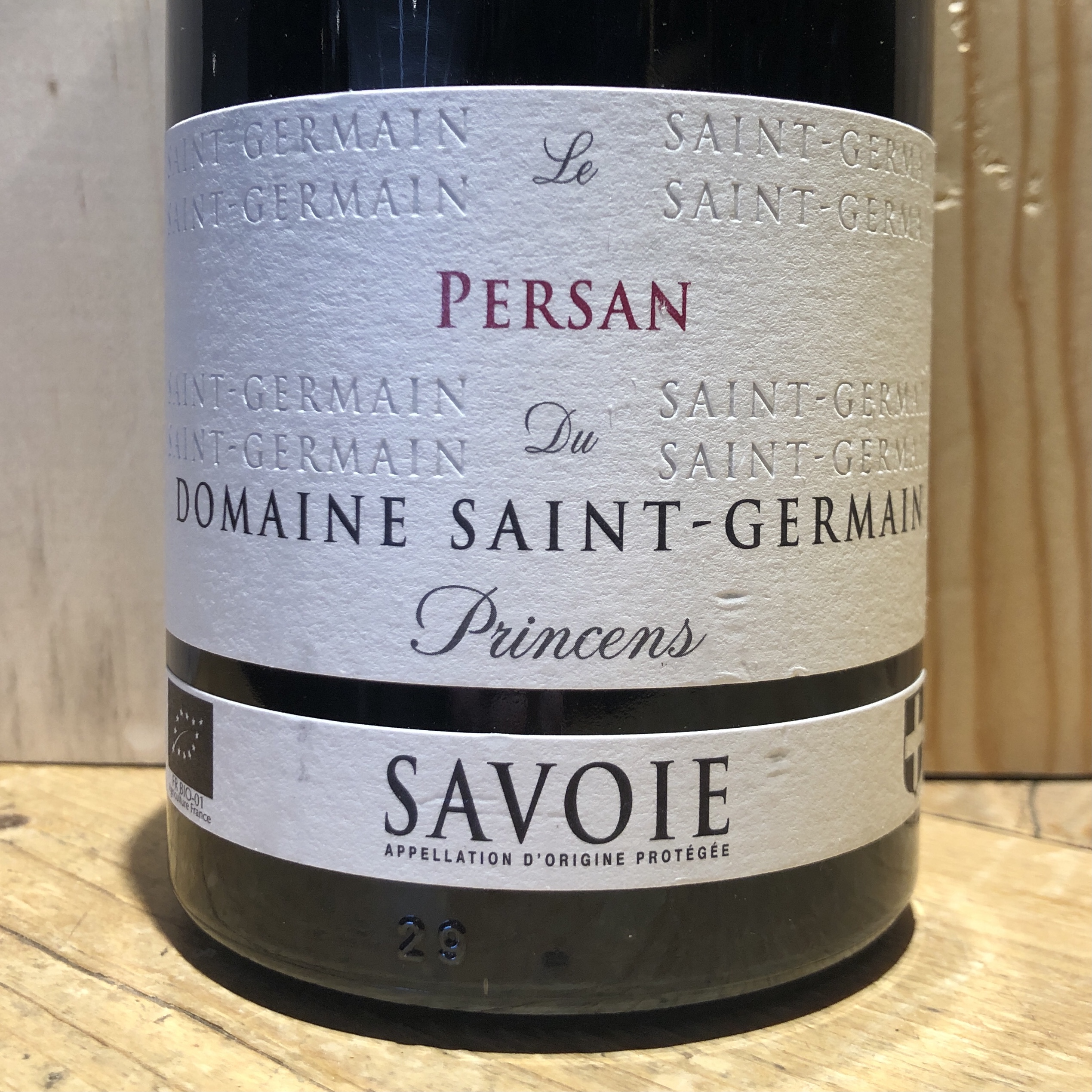 Vin Rouge Savoie de Persan Domaine Saint Germain 2019 BIO