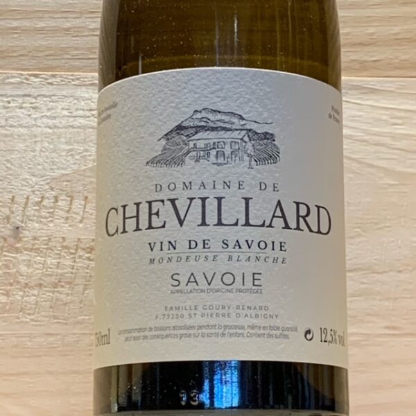 Mondeuse blanche Domaine Chevillard 2019