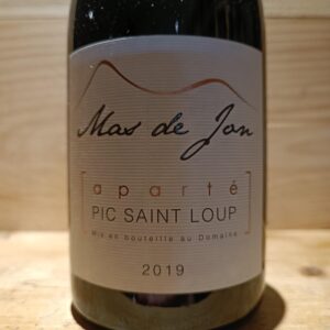 Pic Saint Loup Aparté 2019 Mas de Jon