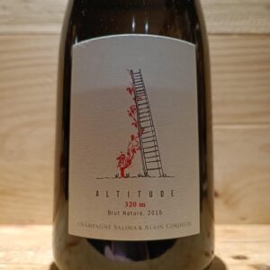 Salima & Alain Cordeuil Brut Nature 2015 Altitude 320 m