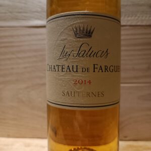 Sauternes Château de Fargues Lur-Saluces 2014