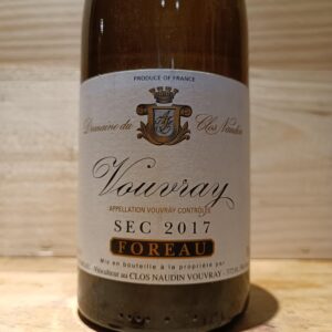 Vouvray Sec Foreau 2017