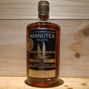Rhum Vieux Manutea Tahiti 43° VO