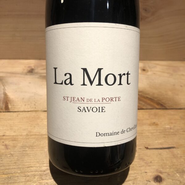 Mondeuse Saint Jean de la Porte La Mort Domaine Chevillard 2018