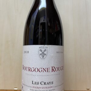 Bourgogne Rouge Les Crays Domaine Julien Guillot 2018