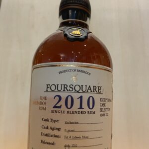 FOURSQUARE 2010 Barbados RUM