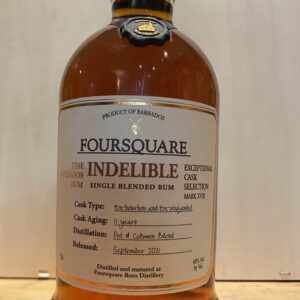 FOURSQUARE Indelible 11ans Barbados Rum