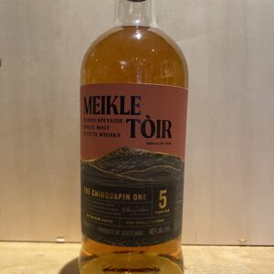 MEIKLE TOIR Single Malt Peated Speyside 5 ans