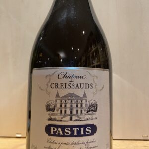 CHATEAU DES CREISSAUDS Pastis 2022