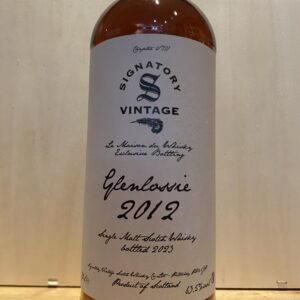 GLENLASSIC Signatory Vintage Single Malt 2012